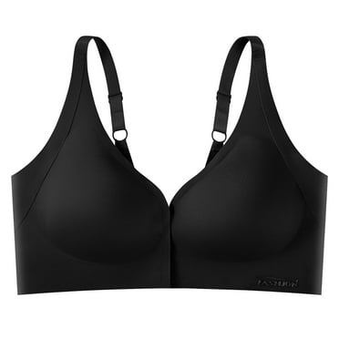 Ploknplq Bras for Women Nursing Bras Women's Comfortable Front Breast Fold Breastfeeding Adjustable Back Traceless Bra Backless Bra