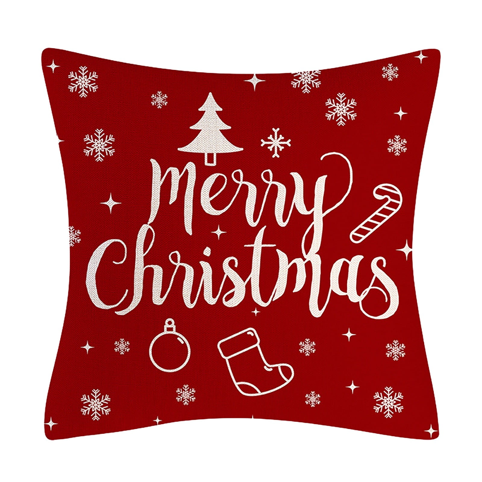 Ploknplq Christmas Decorations Pillow Covers 2021 Christmas Hot Style