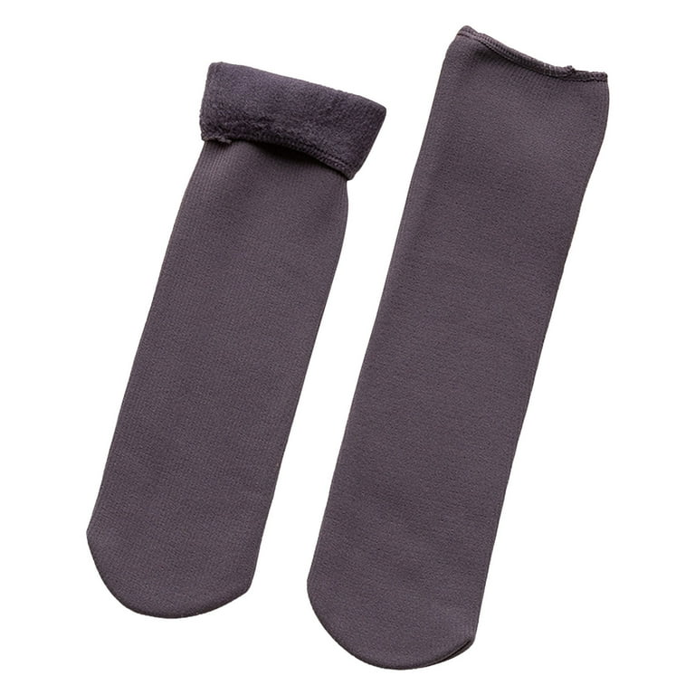 Ploknplq Crew Socks Thigh High Stockings Socks for Women No Show