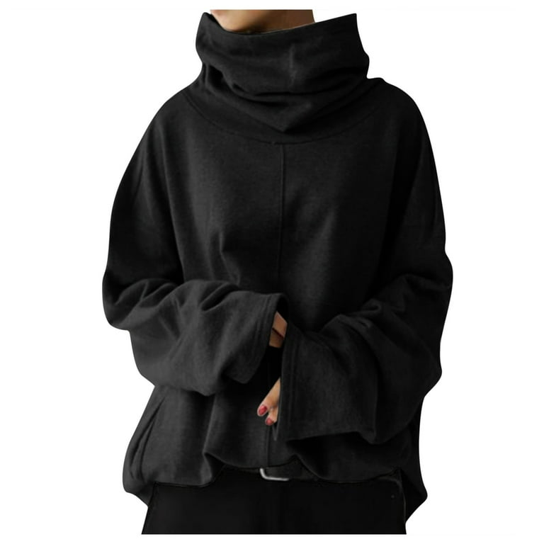 Casual Solid Pocket Turtleneck Long Sleeve Dresses Casual Solid Pocket Turtleneck Long Sleeve Dresses