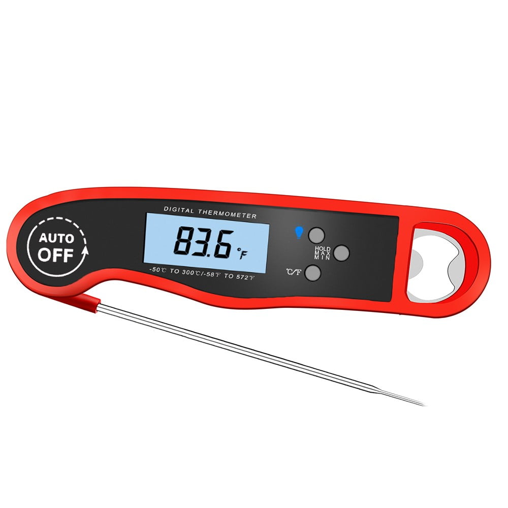 Ploknplq Kitchen Gadgets Meat Thermometer Digital Food Electronic