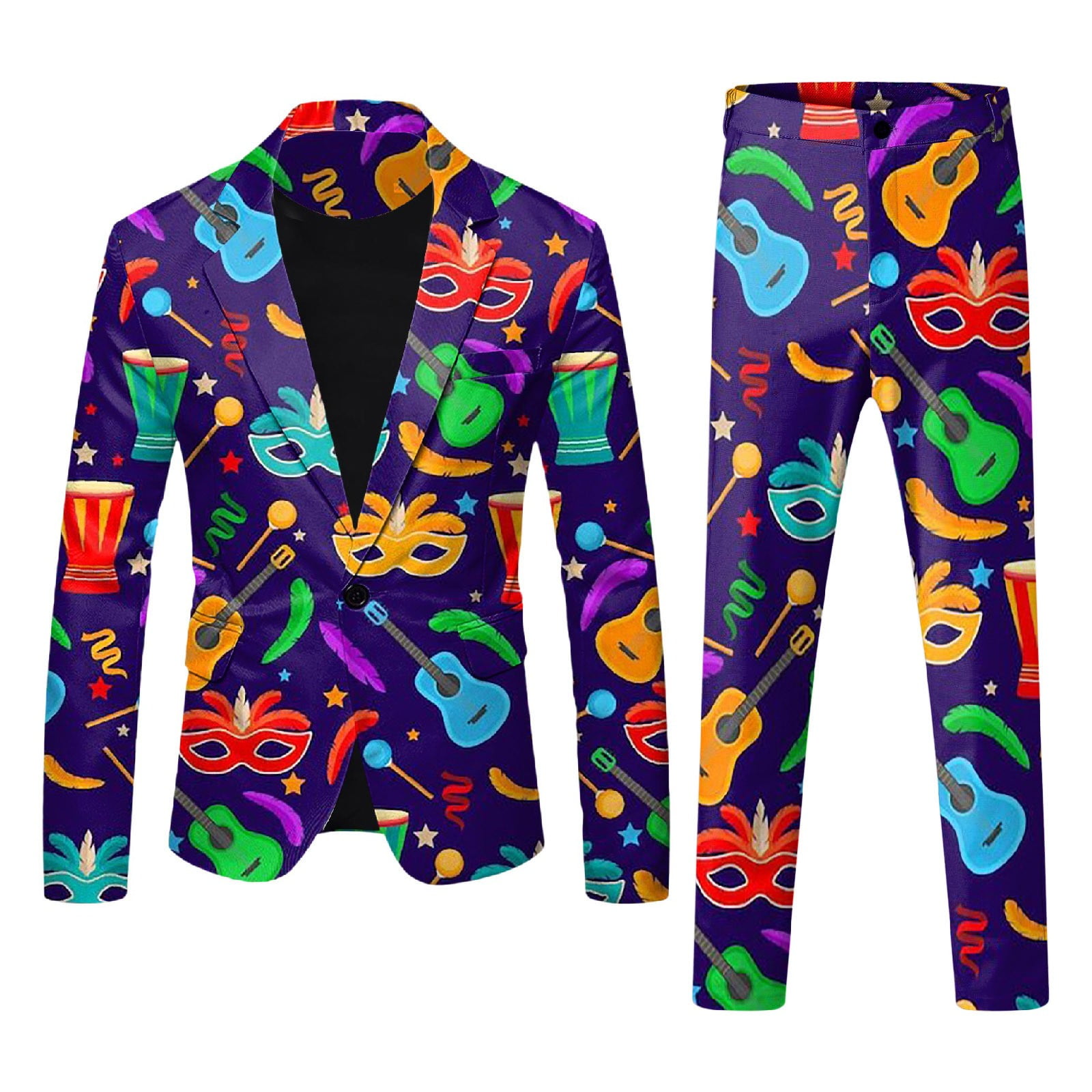 mardi gras blazer dress