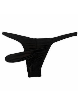 Men's Boxer Briefs T-back Thin Thong Low-Waisted Underpants Comfortable  Underwear