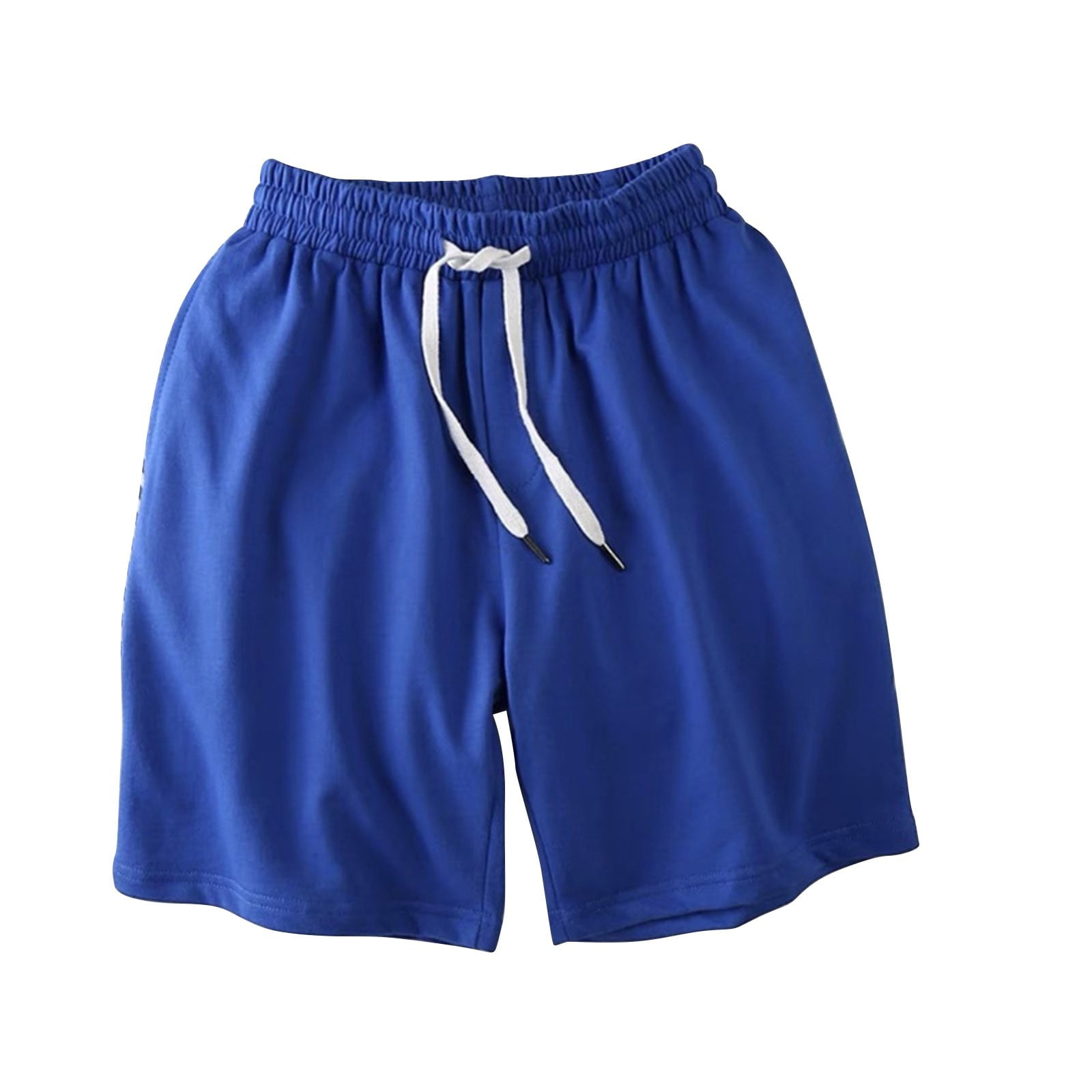 Ploknplq Mens Shorts Summer Trend Casual Comfortable Solid Mesh Men'S ...