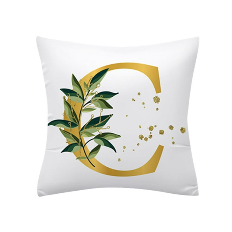 Alphabet throw pillows online