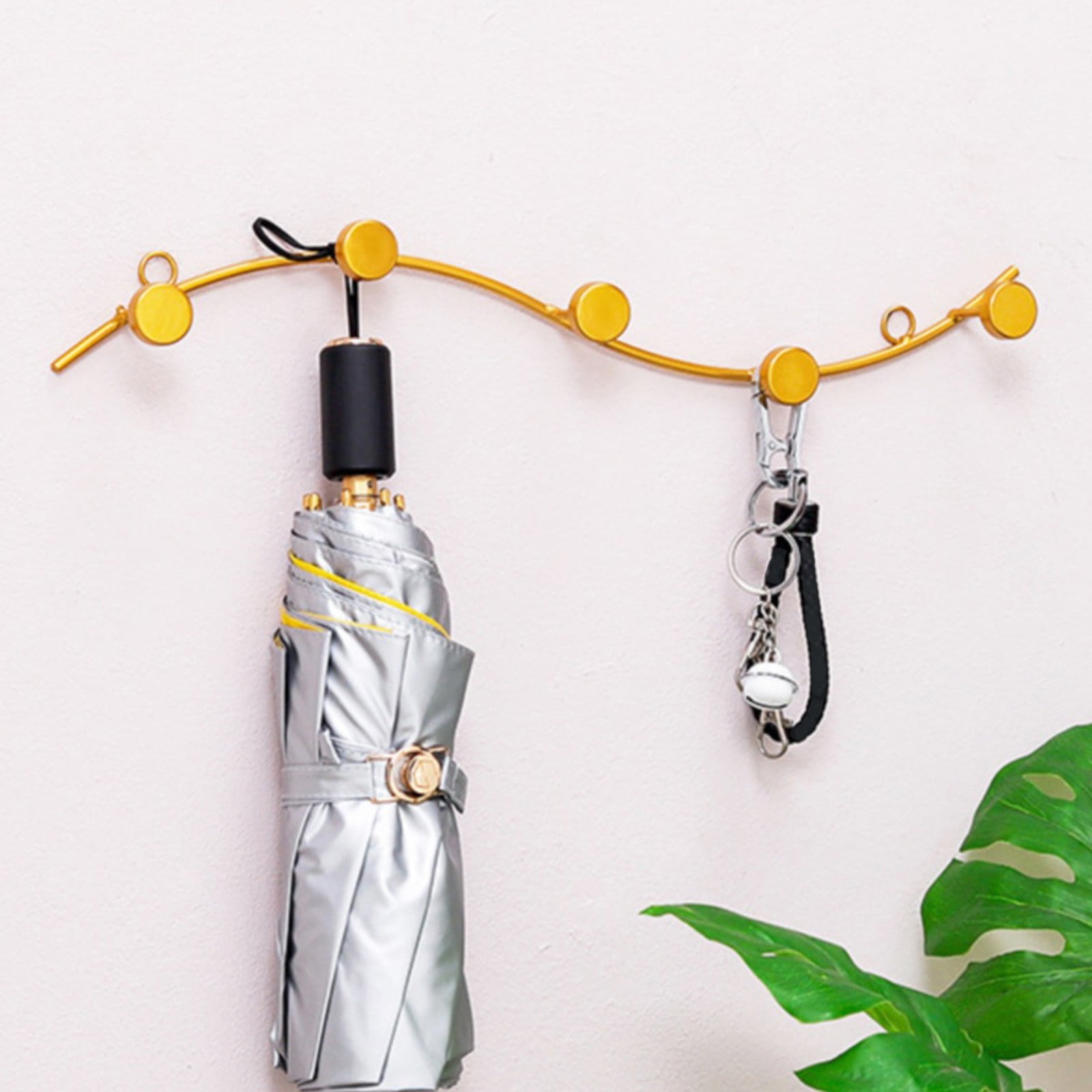 Ploknplq Room Decor Wall Hooks Arc Shaped Coat Hooks for Hanging Coats