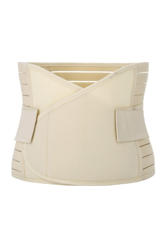 Shapewear for Women,Tummy Tuck Compression Garment,Stomach Wrap,Postpartum Belt Strong Plastic Belly Breathable Belly Girdle Belt,Postpartum Belly Band,Postpartum Belly Band Beige One Size