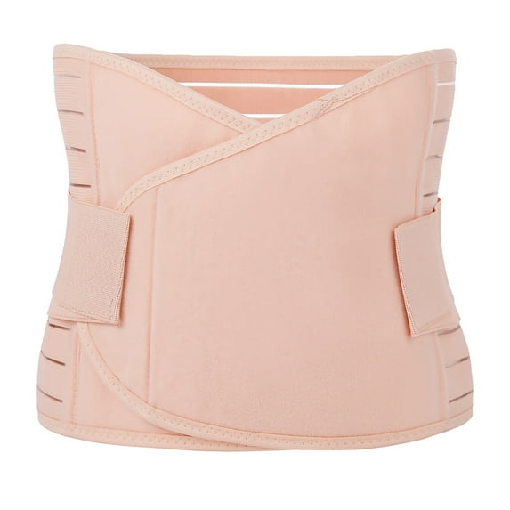 Ploknplq Shapewear for Women,Tummy Tuck Compression Garment,Stomach Wrap,Postpartum Belt Strong Plastic Belly Breathable Belly Girdle Belt,Postpartum Belly Band,Postpartum Belly Band Pink XL