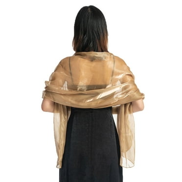Ploknplq Shawl Wraps Neck Scarf Shawl Travel Scarf Pashmina Shawls and Wraps Women Evening Dress Wedding Shawl Solid Color Party Shawl Scarf Women Wrap A(clearance Sale)