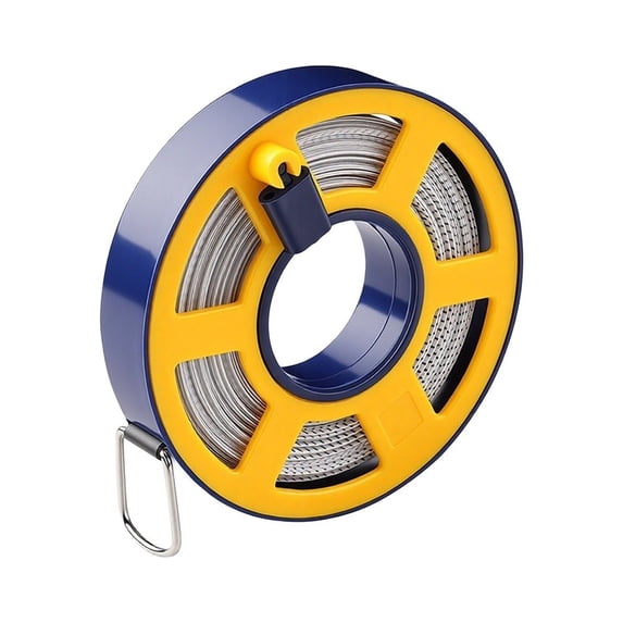 Plorith 10M Fiber Tape Measure Dual Scale Soft Ruler Shockproof ABS ...