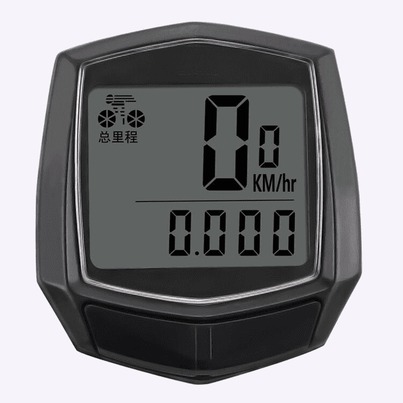 Plorith Professional Handlebar Display Wired Bike Computer English Display Speed Tracking 1 PC