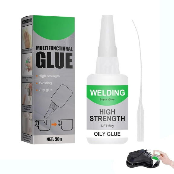 Plothuge Welding Glue, Rooksey Oily Glue, Welding High-Strength OilyGlue, Welder Professional AdhesiveGlue, Repairs Last Long Time for Metal, Wood, Ceramics, Leather, Glass (1pc)