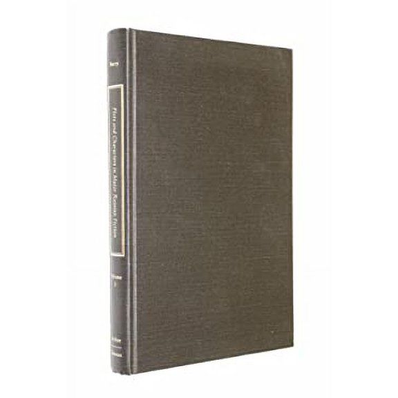 Pre-Owned Plots and Characters in Major Russian Fiction Vol. 1 : Pushkin, Lermontov, Turgenev, and Tolstoy 9780208015846