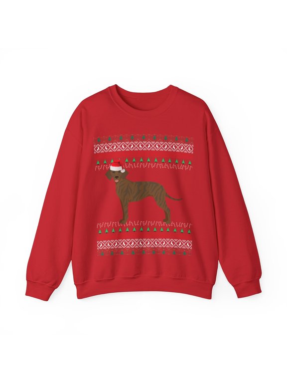 Plott Hound Christmas Sweatshirt Gifts for Dog Mom or Dad Holiday