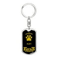 thumbnail image 1 of Plott Keychain Stainless Steel or 18k Gold, 1 of 10