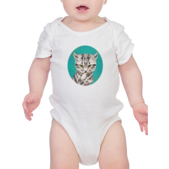 Plotting Cat Bodysuit Infant -Kayomi Harai Designs,  12 Months