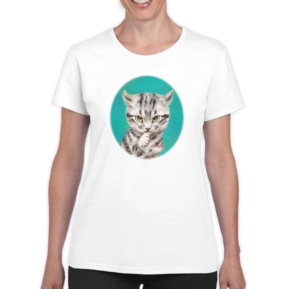 Plotting Cat T-Shirt Women -Kayomi Harai Designs, Female 3X-Large