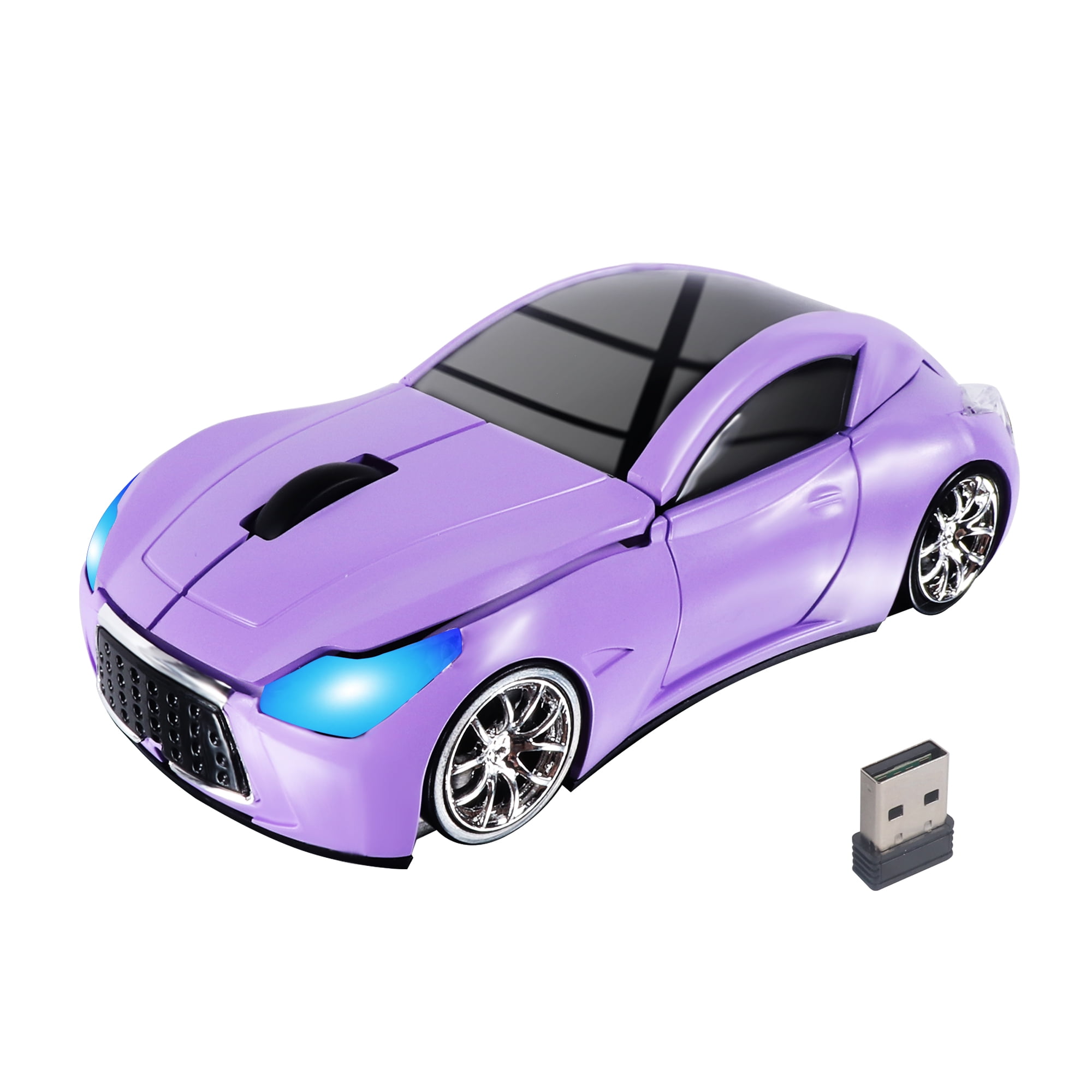 PloutoRich Car Mouse Wireless Cool Sport Car Shaped Computer Mice with ...