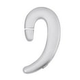 thumbnail image 1 of PloutoRich Wireless Bluetooth Earhook Earphones, Stereo Waterproof Single Bone Conduction Headphones, Non Ear Headset for Sports Business Office (Silver), 1 of 11
