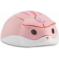 thumbnail image 1 of PloutoRich Wireless Mouse, 2.4GHz Wireless Mouse, Hamster Shape Portable Mobile Optical 1200DPI USB Mice Cordless Mouse for PC Laptop Computer, 1 of 9