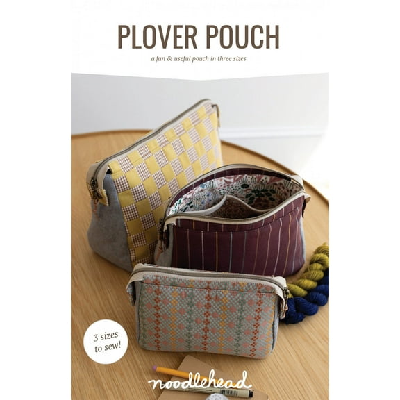 Plover Pouch Sewing Pattern by Anna Graham for Noodlehead
