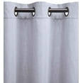 thumbnail image 1 of Plow & Hearth 96"Energy Efficient Grommet-Top Insulated Curtain, in Grey, 1 of 2