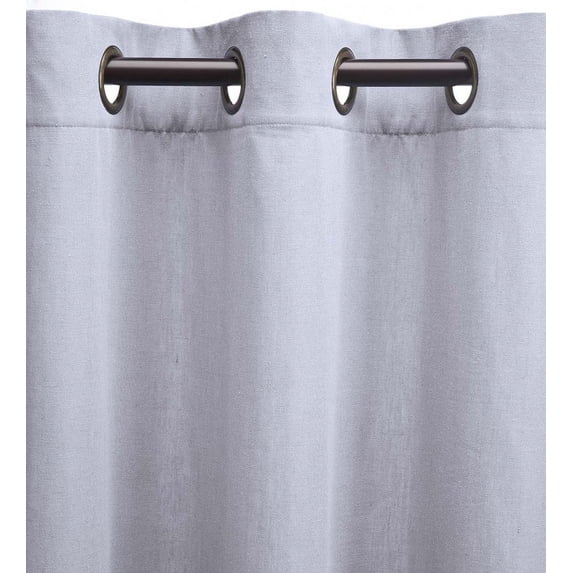 Plow & Hearth 96"Energy Efficient Grommet-Top Insulated Curtain, in Grey