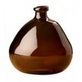 thumbnail image 1 of Plow & Hearth Askew Recycled Glass Balloon Vase, 9" Chocolate, 1 of 2