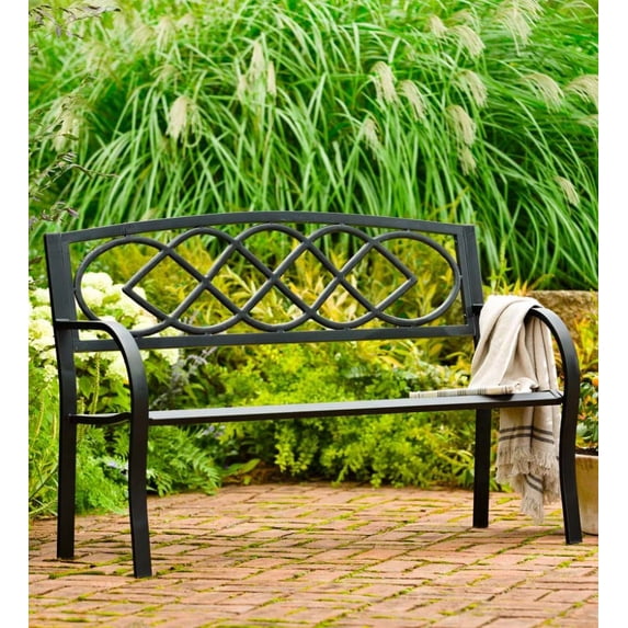 Plow & Hearth Celtic Knot Garden Bench
