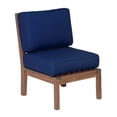 thumbnail image 1 of Plow & Hearth Claremont Sectional Armless Chair with Cushions, 1 of 2