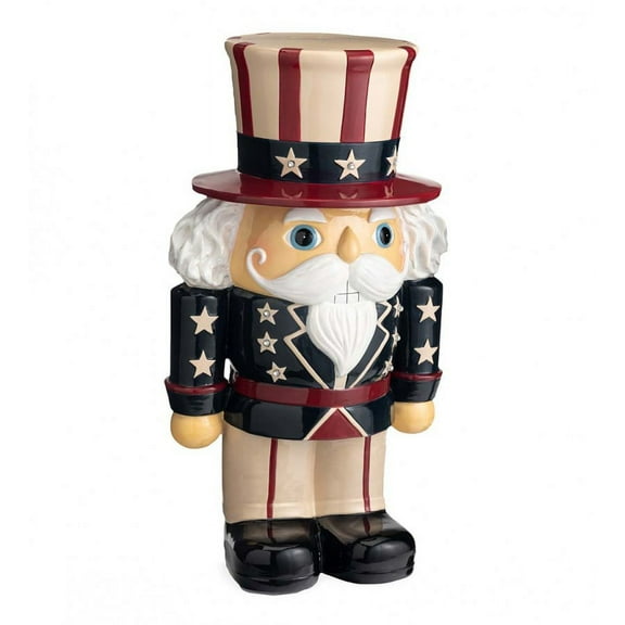 Plow & Hearth Indoor/Outdoor Lighted Uncle Sam Shorty Statue