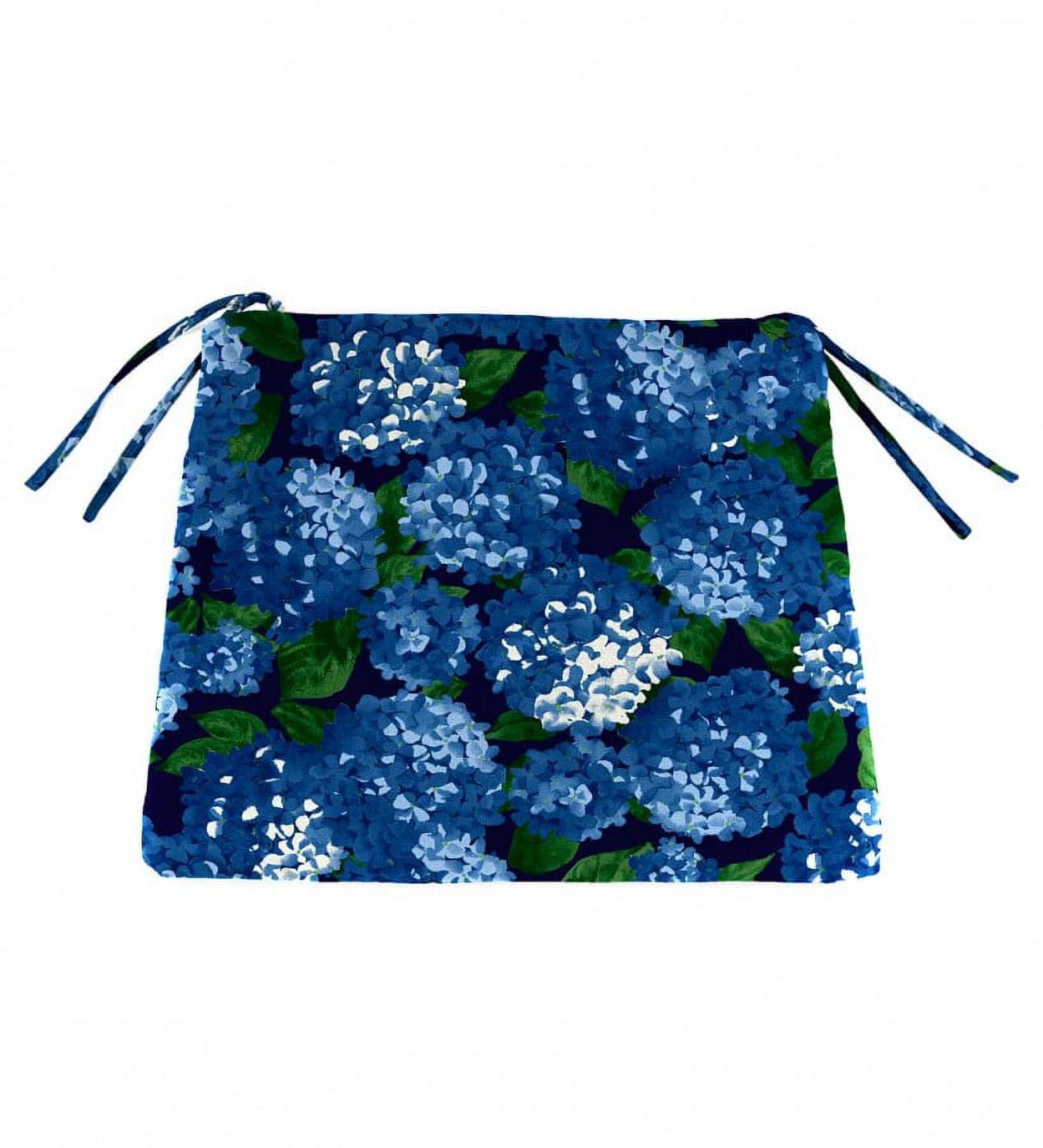 Plow & Hearth Outdoor Chair Cushions w/Ties, 18 1/2" x 16 1/2