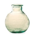 thumbnail image 1 of Plow & Hearth Oval Recycled Glass Balloon Vase, 12" Clear, 1 of 2
