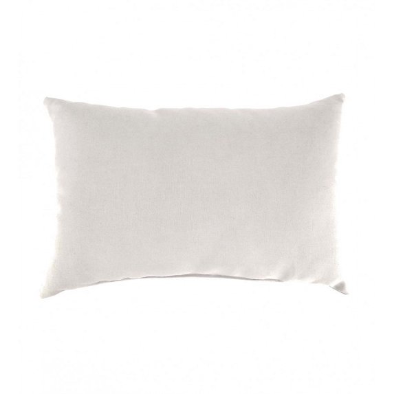 Plow & Hearth Polyester Classic Lumbar Pillow, 19" x 12" x 5½" - Sand