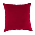 thumbnail image 1 of Plow & Hearth Polyester Classic Throw Pillow, 15" sq. x 7" Barn Red, 1 of 2