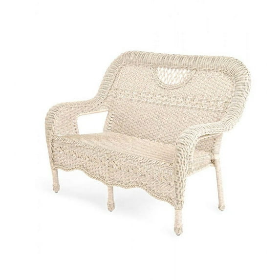 Plow & Hearth Prospect Hill Wicker Settee