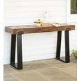 thumbnail image 1 of Plow & Hearth Richland Indoor/Outdoor Reclaimed Wood Console Table, 1 of 1