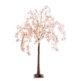 thumbnail image 1 of Plow & Hearth Small Lighted Faux Weeping Cherry Tree, 4'H, 1 of 1