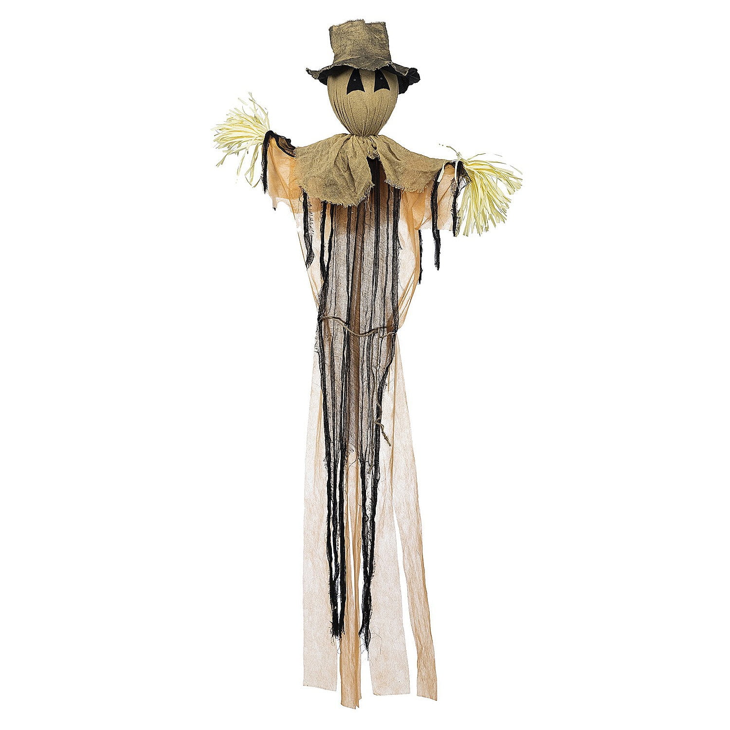 Plow & Hearth Spooky Scarecrow With ColorChanging Lights