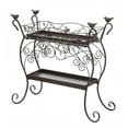 thumbnail image 1 of Plow & Hearth Two-Shelf Cast Iron Plant Stand with Birds, 1 of 6