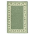 thumbnail image 1 of Plow & Hearth Veranda Border Indoor/Outdoor Rug, 2' x 3'7", 1 of 2
