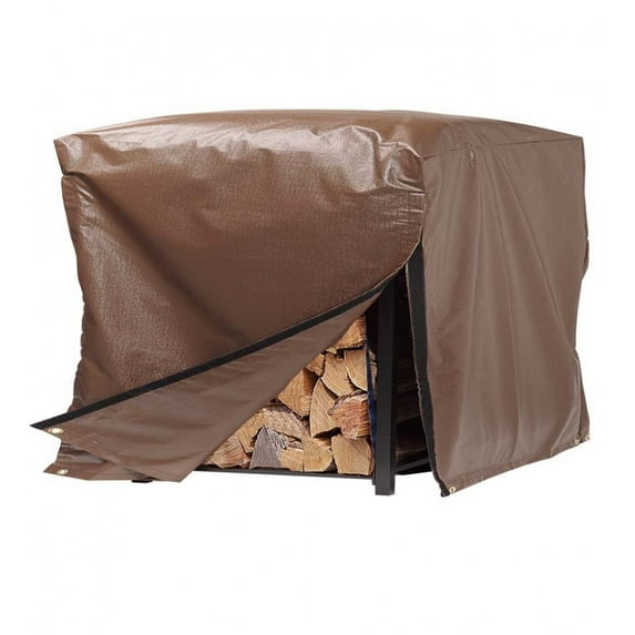 Plow & Hearth Vinyl Cover for Small Wood Rack / Firewood Log Rack