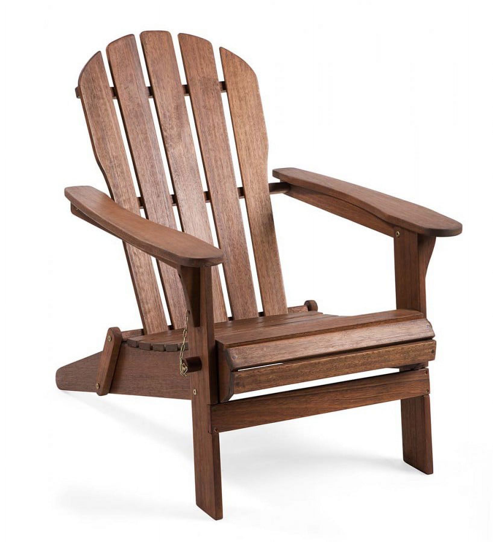 Plow & Hearth Wooden Adirondack Chair - Natural Stain - image 1 of 2