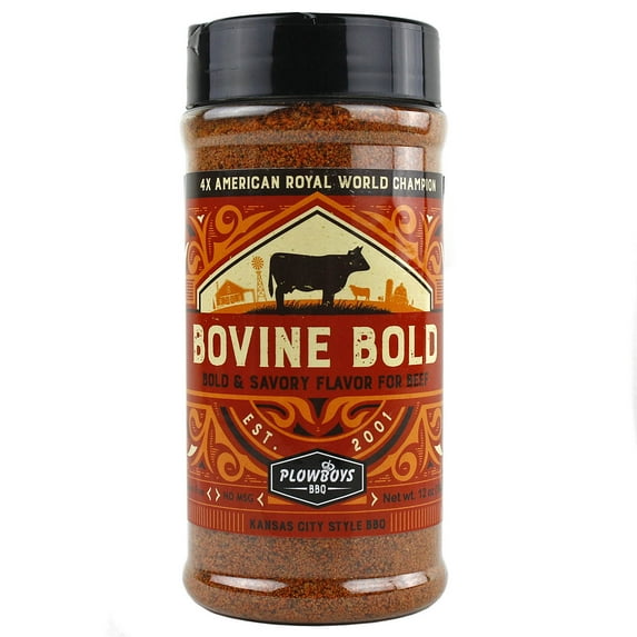 Plowboys 61407017 BBQ Bovine Bold Seasoning - 12 oz