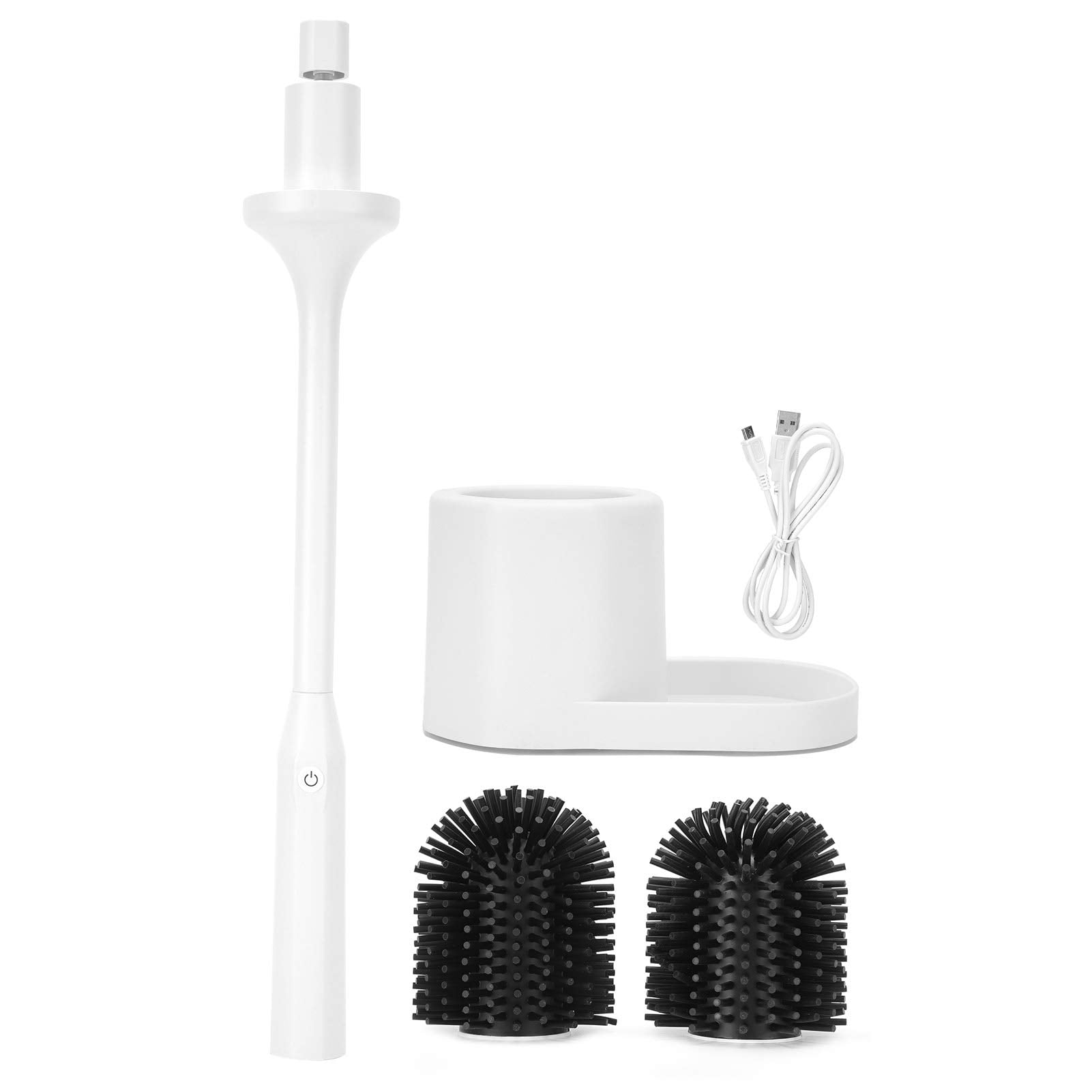 Plplaaoo Electric Toilet Brush, Toilet Bowl Cleaner, Toilet Brush, 360