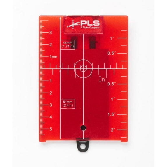Pls Pacific Laser Rrt4 Red Reflective Target