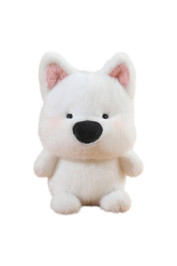 Pluffed West Highland white rabbit plush toy.