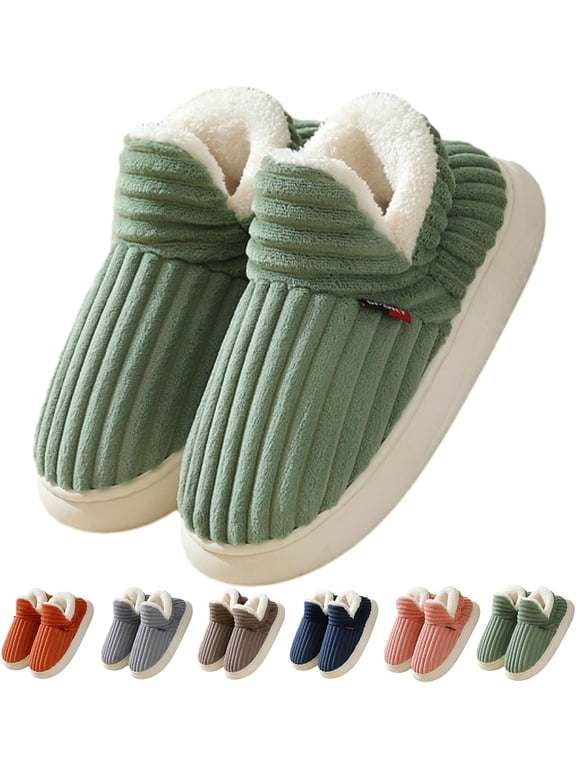 Pluffi Slipper Booties,Pluffi Cozy Stylish Slipper,Winter Fuzzy Warm Thick-Soled Plush House Cloud Slides Men Women