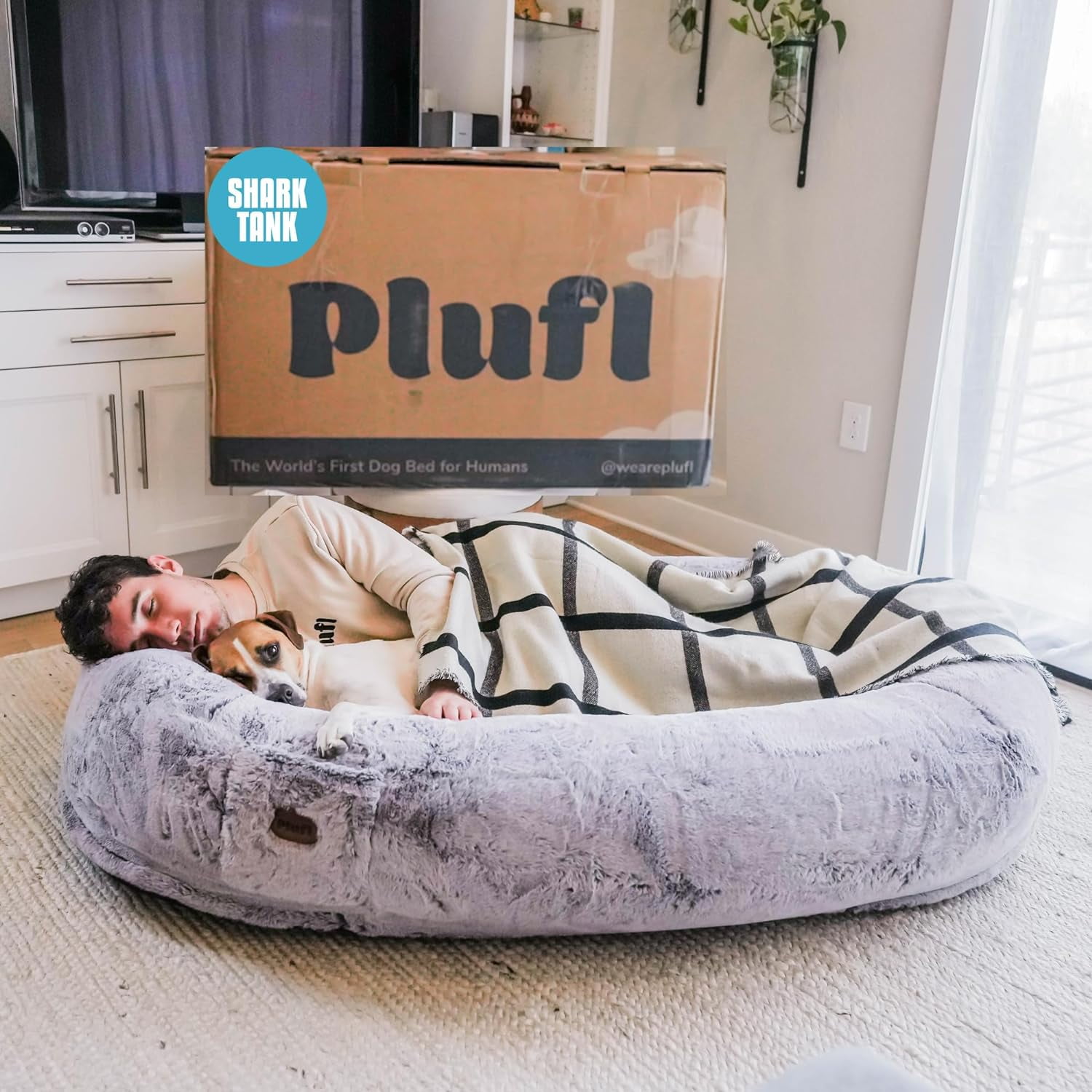 Shark tank bean bag mattress discount