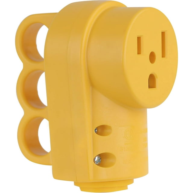 Plug 50 AMP 250 Voltage Wall Outlet Exteder Female Electrical Adapter